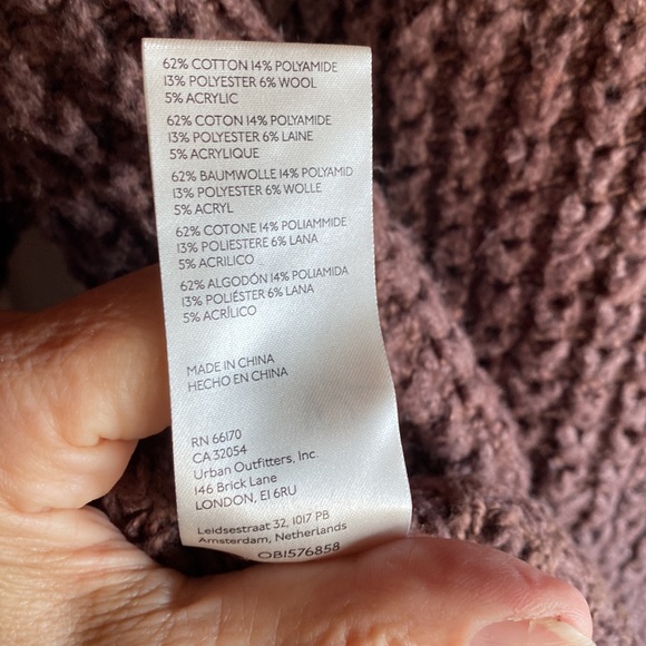 Free People NWT Whistle Thermal Henley Chunky
Knit Brown Pullover Size Small - Picture 13 of 16